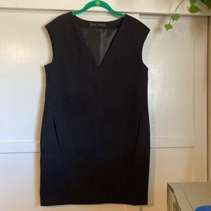 Zara Black mini dress. Size Large.
